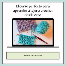 Cargar imagen en el visor de la galería, Curso Online Introducción al crochet