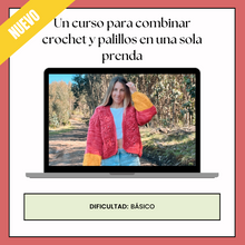 Cargar imagen en el visor de la galería, Curso Online Cardigan Primavera