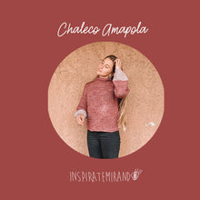 Cargar imagen en el visor de la galería, Patron Chaleco Amapola